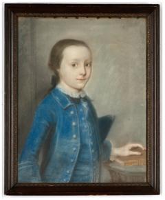 18th Century Pastel of a Young boy - 3456796