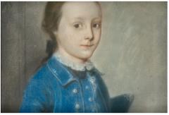 18th Century Pastel of a Young boy - 3456797