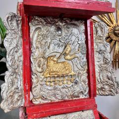 18th Century Pastiglia Decorated Baroque Bible Box - 3838172