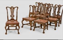18th Century Portuguese Rococo Dining Chairs Set of 8 - 2986607