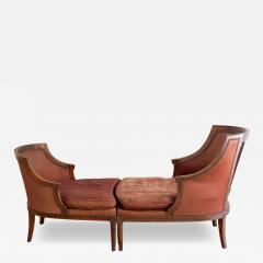 18th Century Proven al Louis XVI Duchesse Bris e in Walnut - 4465137