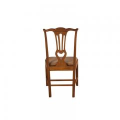18th Century Provincial Walnut Side Chairs Set of 4 - 2139326