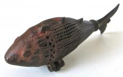 18th Century Qing Dynasty Fish Shaped Cricket Holder - 3008355