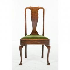 18th Century Queen Anne Oak Chairs A Pair - 1725061