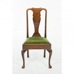 18th Century Queen Anne Oak Chairs A Pair - 1725062