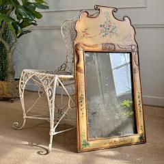 18th Century Queen Anne Style Floral Mirror - 3603533