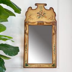 18th Century Queen Anne Style Floral Mirror - 3603538