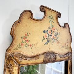 18th Century Queen Anne Style Floral Mirror - 3603539