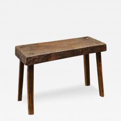 18th Century Rustic Stool from England - 3601587