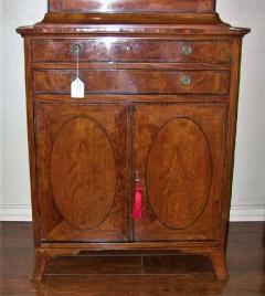 18th Century Sheraton Satinwood Display Cabinet Neat Proportions - 1691596