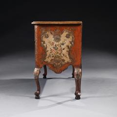 18th Century Sicilian Polychrome Painted Parcel Gilt Commode - 3068185