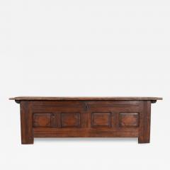 18th Century Solid Oak Coffer - 2828387