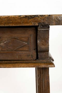 18th Century Spanish Walnut Writing Table - 4400893