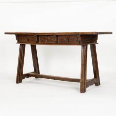 18th Century Spanish Walnut Writing Table - 4400902
