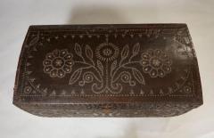 18th Century Studded Leather Travel Trunk - 1647656