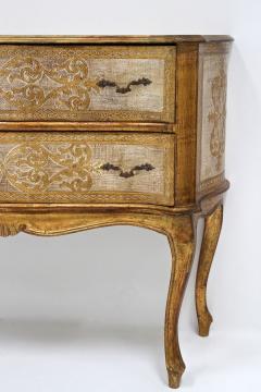 18th Century Style Venetian Serpentine Commode Chest Of Drawers IT ca 1940 - 3937570