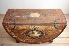 18th Century Swedish Baroque Drop Leaf Table - 4590767