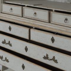 18th Century Swedish Baroque Period Linen Press Cabinet - 1760226