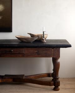18th Century Swedish Baroque Table - 4477549