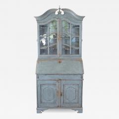 18th Century Swedish Cabinet with Original Glass - 4791736