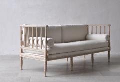 18th Century Swedish Gustavian Period Painted Daybed From Stockholm - 1684708