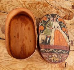 18th Century Swedish Marriage Box - 3136047