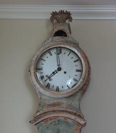 18th Century Swedish Rococo Period Mora Clock in Original Paint - 582630