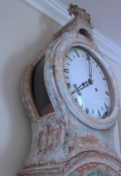 18th Century Swedish Rococo Period Mora Clock in Original Paint - 582632