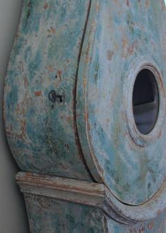 18th Century Swedish Rococo Period Mora Clock in Original Paint - 582634