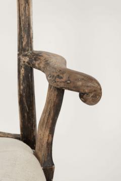18th Century Swedish Rococo Rocking Chair - 3594773