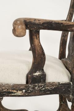 18th Century Swedish Rococo Rocking Chair - 3594780