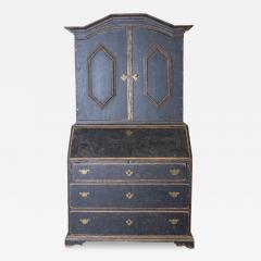 18th Century Swedish Two part Secretary Circa 1770 - 3966352