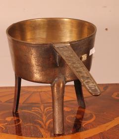 18th Century Tripod Apothecary Skillet From The Westcott Family - 2700291