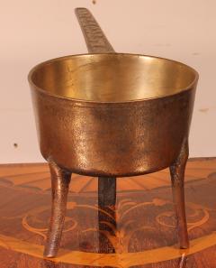 18th Century Tripod Apothecary Skillet From The Westcott Family - 2700292