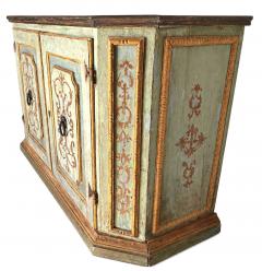 18th Century Tuscan Baroque Painted Credenza - 4634663