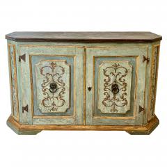 18th Century Tuscan Baroque Painted Credenza - 4634666