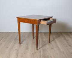 18th Century Tuscan Inlaid Game Table with Geometric Marquetry - 4189742