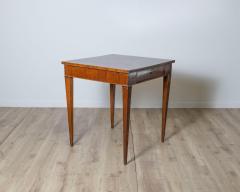 18th Century Tuscan Inlaid Game Table with Geometric Marquetry - 4189805