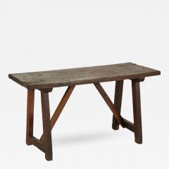 18th Century Tuscan Trestle Bench Table - 444109