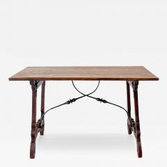 18th Century Walnut Spanish Fratina Table - 3782199