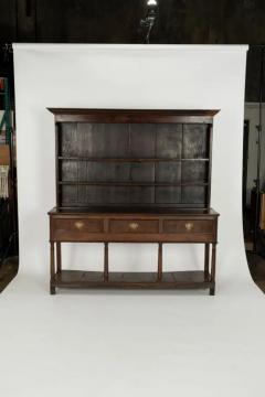 18th Century Welsh Dresser Base and Plate Rack - 3533464