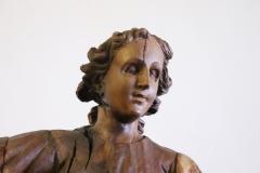 18th Century Wood Italian Antique Religious Saint Sculpture - 3282757