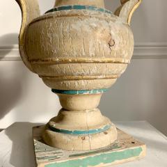 18th Century Wood and Gesso Altar Vase - 3428845
