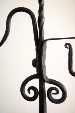 18th Century Wrought Iron Candle Holder - 4499306