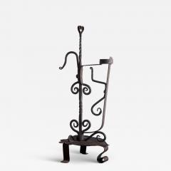18th Century Wrought Iron Candle Holder - 4500040