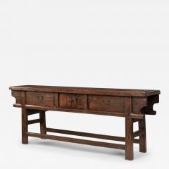 18th French Walnut Console Table in Chinese Style - 3536271
