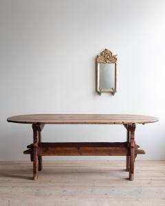 18th c Baroque Trestle Table - 4339557