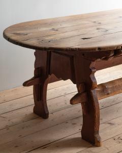 18th c Baroque Trestle Table - 4339560