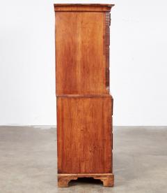 18th c Burled Walnut Chest on Chest - 4559395