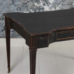 18th c Dutch Louis XVI Period Writing Desk with Original Brass Casters - 4123185